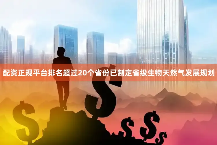 配资正规平台排名超过20个省份已制定省级生物天然气发展规划